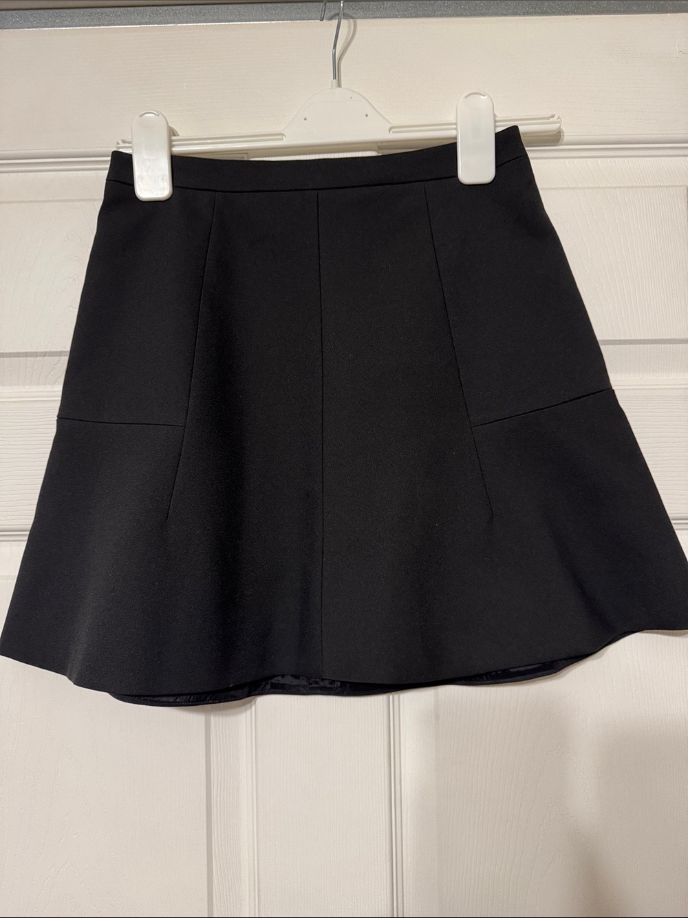 J. Crew Black Circle Skirt